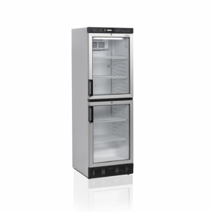 105L Commercial Freezer Glass 1-door 17 Upright slim display merchandiser  Refrigerator -15°F to 5°F 