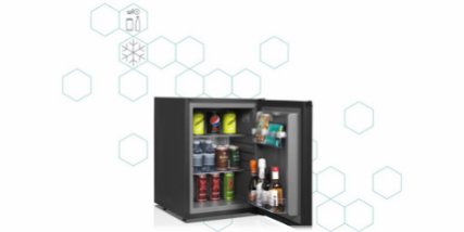 Réfrigérateur à boissons 92 litres porte incurvée - Tefcold - Mini armoires  et vitrines réfrigérée - référence BC85 w/Fan - Stock-Direct CHR