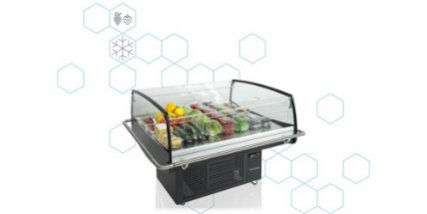 Réfrigérateur à boissons 92 litres porte incurvée - Tefcold - Mini armoires  et vitrines réfrigérée - référence BC85 w/Fan - Stock-Direct CHR